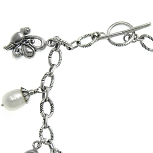 925 plata esterlina bebé mariposa perla cultivada encanto hecho a mano joyería de moda para mujeres al por mayor precio a granel Cristiano - Product Image 2