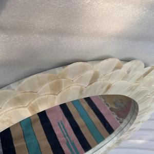 Cadre de miroir en incrustation d'os conçu le plus demandé pièce de déclaration parfaite pour l'entrée ou la vanité disponible pour l'approvisionnement en gros - Product Image 6