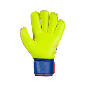 Guantes de portero impermeables de seis dedos de cuero personalizados para entrenamiento al aire libre y práctica deportiva con correa de muñeca ajustable - Product Image 6