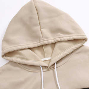 Ensemble de survêtement unisexe tendance à capuche, respirant et épais / Tenue de sport en coton / Vêtements de jogging en gros - Product Image 6