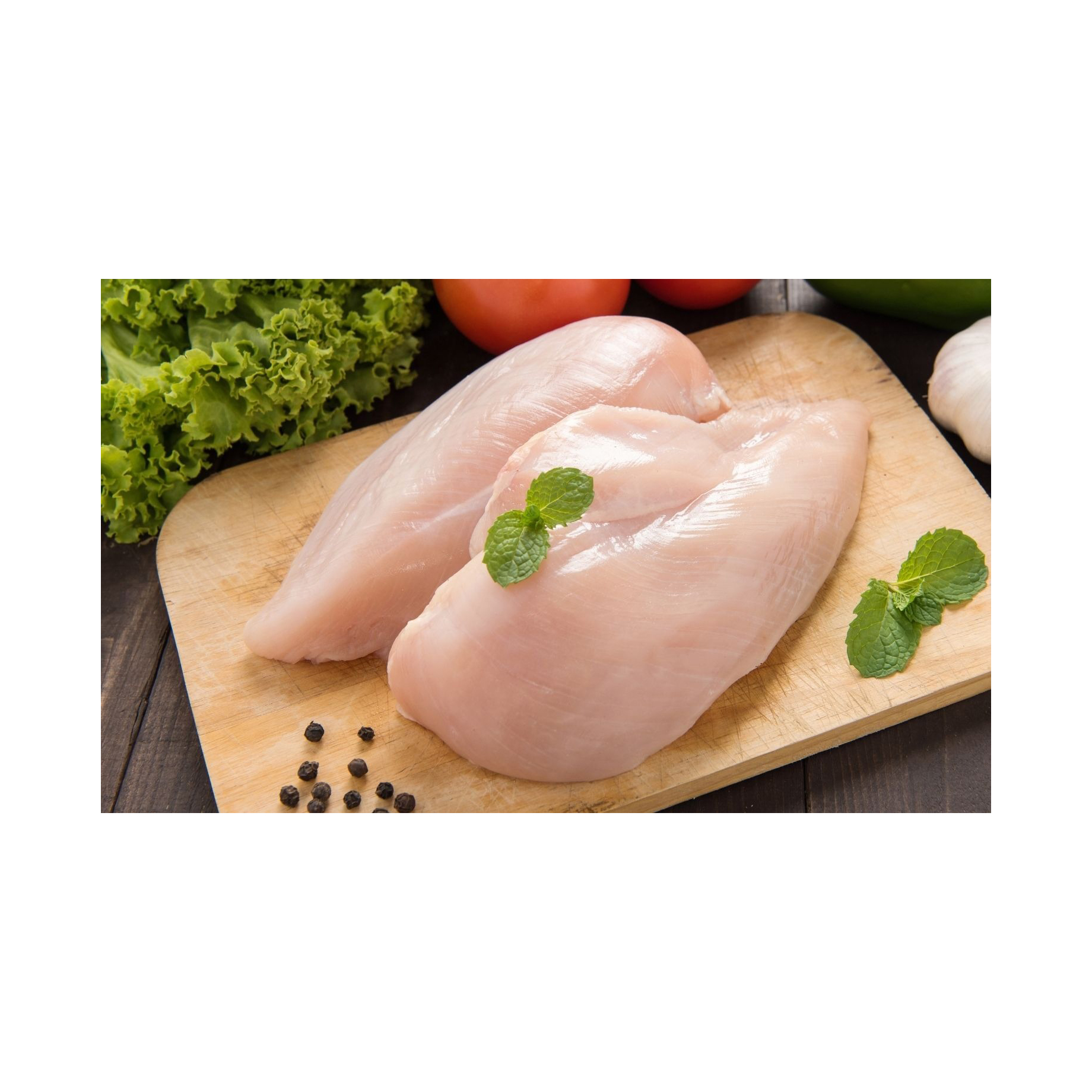 Halal Certified Frozen Chicken Breast Boneless Skinless Chicken Boneless meat / Chicken breast for sale