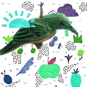 YEEYAYA fatto a mano 3.8 pollici colibrì in legno scultura di uccelli ciondolo come arti e mestieri decorazioni per la casa in bambù e legno decorazioni per la camera - Product Image 3