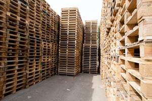 Vente en gros de palettes en bois Euro à bas prix Entrée industrielle double face à 4 voies en bois de pin - Product Image 6