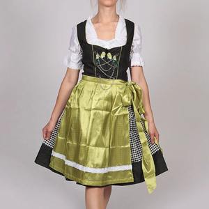 Conception entièrement personnalisée avec broderie Robe pour dames en coton et polyester de haute qualité Emballage privé pour filles allemandes Dirndl - Product Image 4