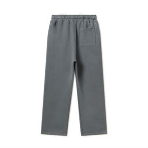 Pantalon de survêtement homme 2026 élégant délavé à l'acide, couleur gris uni de haute qualité, coupe ample, style streetwear, pour l'hiver - Product Image 1