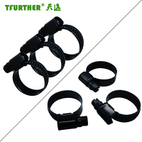 Collier de serrage robuste à couple élevé de type allemand en acier inoxydable pour tuyaux, joint le plus efficace, système métrique TFURTHER W4