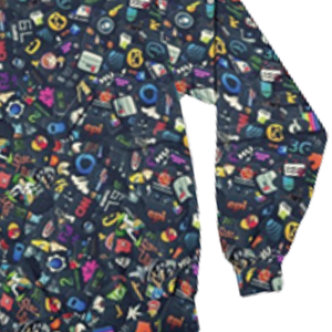 Icône colorée sweat à capuche imprimé hommes femmes graphique 3D imprimé Streetwear pull à capuche à la mode unisexe décontracté mode sweats à capuche mode - Product Image 6