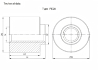 Entretoise filetée M3 SMT pour montage en surface, connecteur à écrou pour PCB, hauteur 4,0 mm, enroulée sur bobine pour soudage à refusion automatisé