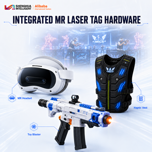 เครื่องเล่นเกม VR AR MR ปี 2026 อุปกรณ์เกมยิงปืนในร่ม ตู้เกมยิงปืนจำลองการล่าสัตว์แบบสไนเปอร์ 360 องศา ทำจากโลหะ เหล็ก และพลาสติก - Product Image 4