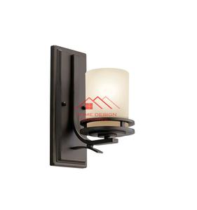 Verre et métal décoratif intérieur mural bougie applique décoration de mariage bougeoir en métal pour mur - Product Image 3