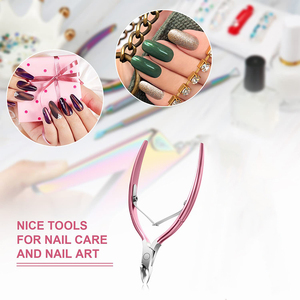 Venta al por mayor Premium Manicure Pedicure Beauty Salon Nail Nippers Nail Art Cutticle Nipper Razor Sharp Good Edge - Product Image 4