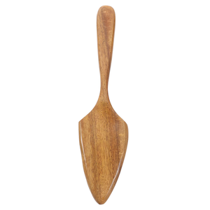 Cuchara de servidor de pastel de madera de lujo con venta de cocina y artículos pulidos Herramientas para pasteles Cuchillo para pastel de bodas y pieza de servidor - Product Image 1