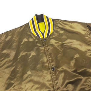 Veste de baseball universitaire pour hommes, personnalisée, vintage, d'hiver, service OEM, produit tendance, veste universitaire décontractée - Product Image 2