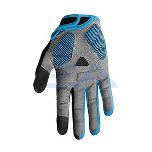 Meilleurs gants de motocross en cuir respirant pour hommes, gants de sport à doigts complets antidérapants, fabriqués au Pakistan - Product Image 6