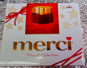 Chocolate Sólido Merci Finest Winter con Sustituto de Manteca de Cacao y Nueces, 225g, Francia, 16 Cajas, 12 Meses de Duración - Product Image 2