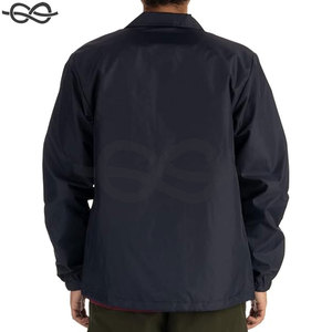 จัดส่งเร็วแจ็คเก็ตโค้ชแจ็คเก็ตลำลองสียอดนิยมสำหรับผู้ชายดีไซน์ใหม่คุณภาพดีแบบลำลองสำหรับกีฬากลางแจ้ง - Product Image 4