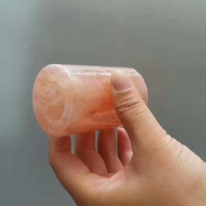 โคมไฟเกลือทรงดอกกุหลาบคริสตัลสีชมพูหินหิมาลัยธรรมชาติห้องเรียกเหงื่อ - Product Image 3