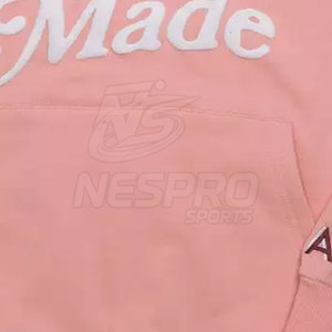 Color sólido Cómodo Puff Impresión Con Capucha Casual Sudaderas 100% Algodón Secado rápido Transpirable Uso al aire libre - Product Image 5