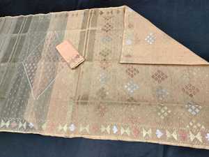 Deshi dhakai jamdani sharee ส่งออกคุณภาพสำหรับผู้หญิงผ้า jamdani สีฟ้าสีแดงสีเขียวสีทองจากบังคลาเทศ - Product Image 2