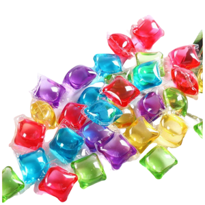 ก้อนขี้ผึ้ง2024สำหรับทำความสะอาดเครื่องแบบผงซักฟอกช่วยเพิ่มความสดใหม่ - Product Image 1