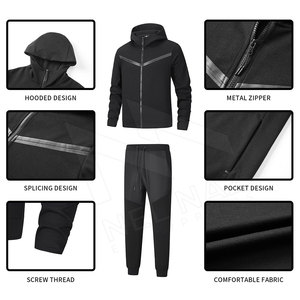 Survêtement lourd pour hommes, impression de logo personnalisé, meilleure qualité, design grande taille, nouveauté, vente en gros, vente chaude - Product Image 6