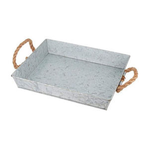 Bandeja de Servir Galvanizada Pulida para Mesas de Postres Rústicas, Bufés de Dulces, Despedidas de Soltera, Exportador Mayorista a Granel - Product Image 1