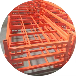 Estantería de Almacenamiento Industrial Resistente, Ajustable, con Protección Contra la Corrosión, Solución de Almacenamiento de Acero, Estantes Apilables para Almacén - Product Image 1