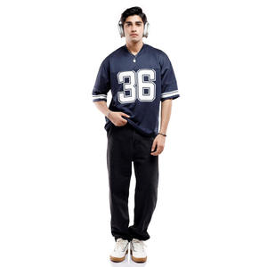 OEM malla transpirable sublimada Streetwear Jersey precio barato más vendido de secado rápido de malla de fútbol Jersey logotipo impreso - Product Image 1