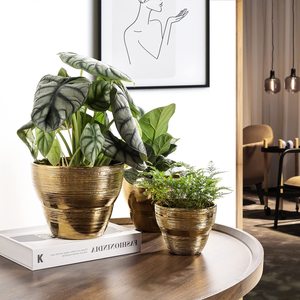 Macetas y macetas de nuevo diseño, acabado decorativo para decoración de hogar y boda, macetas de metal al precio más barato - Product Image 3