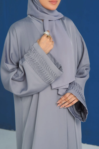 Hijab musulmán mujeres Abayas ropa islámica personalizada lentejuelas impresas musulmán largo vestido informal de talla grande Abayas venta al por mayor personalizado - Product Image 6