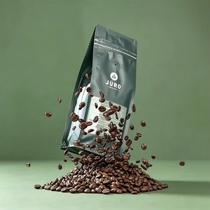 Bolsa de Embalaje de Café Personalizada con Cierre, Bolsa de Aluminio con Válvula de Desgasificación - Product Image 2