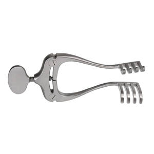 Jansen Mastoid Retractor, 4x4 Puntas, Blunt, 4 1/2 Soft Tissue Right Angle Retractor Instrumentos Quirúrgicos de Acero Inoxidable - Product Image 6