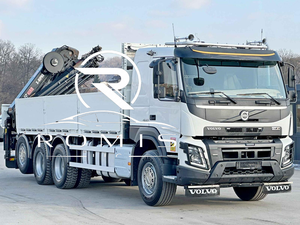 Nuovo Camion Volvo FMX 460 6X4 Diesel del 2019 con Gru HIAB X, Sospensioni Pneumatiche, Telecamera, Cambio Automatico Euro 6 per Trasporto Logistico - Product Image 3