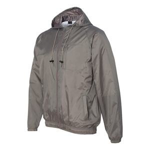 Customized Cotton Lined Canvas Windbreaker <b>Jacket</b> for <b>Winter</b> <b>Running</b> Stand Collar with Coating for Windbreak - Product Image 2