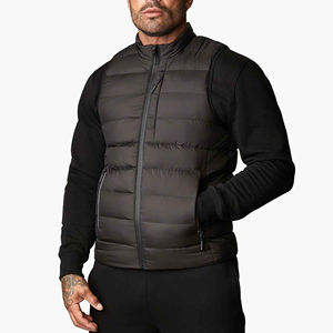 Chaleco Acolchado para Hombre, Otoño-Invierno 2025, Personalizable OEM, Transpirable, con Chaqueta sin Mangas, Colores y Tallas Personalizadas - Product Image 1