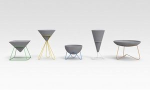 Maceta de doble cono Vintage, soporte de Metal Industrial, maceta decorativa Retro, escultura de Arte Moderno, pieza de decoración para el jardín del hogar - Product Image 4