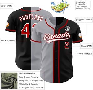 OEM Custom Baseball Jersey Sublimated Stitched Breathable Team Uniform Sportswear Set for Men Women Youths - Product Image 6