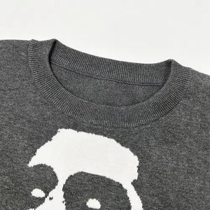 เสื้อสเวตเตอร์สำหรับผู้ชายเสื้อสวมหัวผ้าฟลีซให้ความอบอุ่นปักโลโก้ได้ตามต้องการเหมาะสำหรับเสื้อผ้าแนวสตรีทแฟชั่นลำลองและสวมใส่ทุกวัน - Product Image 5