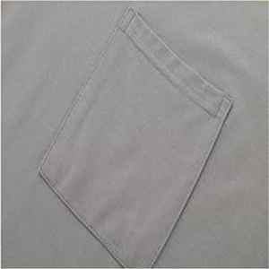 Conjunto de Camiseta de algodón de verano para hombre Conjuntos de camisa y pantalones cortos de punto transpirables cómodos para clima cálido - Product Image 5