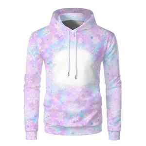 2025 mode Sublimation sweat à capuche pull Sublimation impression hommes sweats à capuche Polyester 380 GSM pull mode sweat à capuche sweat - Product Image 1