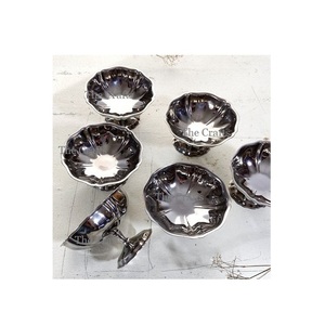 Cuenco para servir helado de acero inoxidable de diseño maravilloso con taza de helado de postre de forma redonda a los mejores precios - Product Image 1