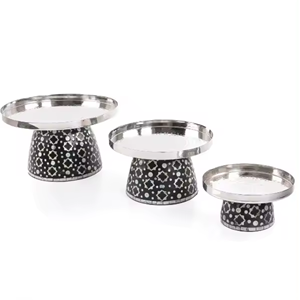 Nouvelle arrivée en gros pas cher prix beau design artisanat chocolat servant vadrouille plateau pour le ramadan eid fesstival du Vietnam - Product Image 3