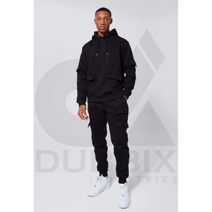 Ensemble de survêtements à manches longues pour hommes pour la course à pied et le sport Vente en gros Personnalisé Nouveau style de survêtement pour hommes de haute qualité - Product Image 1
