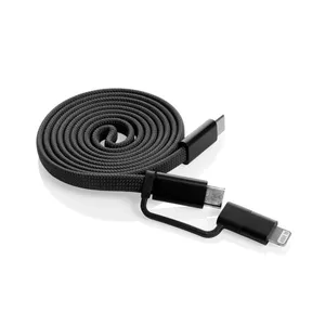 Câble magnétique 2-en-1 60W, Gadgets USB promotionnels durables - Product Image 1