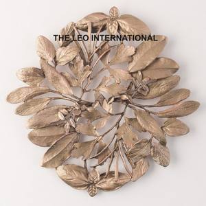 Sous-plat décoratif en aluminium motif corail, forme géométrique moderne, classique et élégant, best-seller pour la maison et la cuisine - Product Image 6