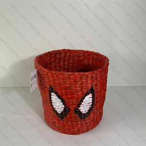 ตะกร้าเก็บผักตบชวาสำหรับเด็กหรูหราทำด้วยมือคุณภาพสูงจากเวียดนาม - Product Image 4