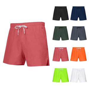 Novedad de verano, pantalones cortos de chándal con logotipo personalizado, pantalones cortos de talla grande para hombre, pantalones cortos de poliéster/Spandex para hombre - Product Image 5