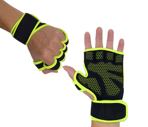 Guantes de Soporte para Muñeca de Neopreno Harry Johnson HJP-00, Transpirables, para Levantamiento de Pesas, Protección, Cierre de Gancho y Bucle, Unisex - Product Image 3