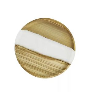 Sous-verres en résine de luxe faits à la main tampons carrés de couleur personnalisables pour ensemble de table de cuisine - Product Image 6