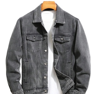 Trending Denim Fashionable <b>Jackets</b> <b>for</b> <b>Men</b> With Full Customization Custom Sport Style <b>Men's</b> Jeans <b>Jacket</b> <b>for</b> Outdoor Wear - Product Image 1